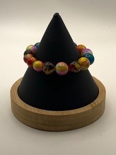 Multicolored Beaded Stretch Bracelet For Women/Men