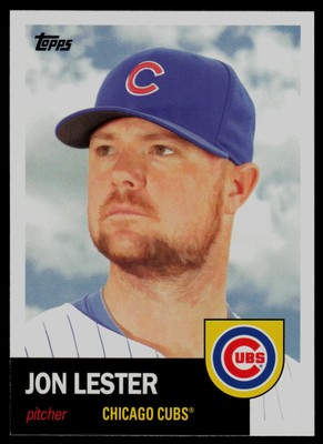 #ad 2016 Topps Archives #75 Jon Lester Chicago Cubs $1.89