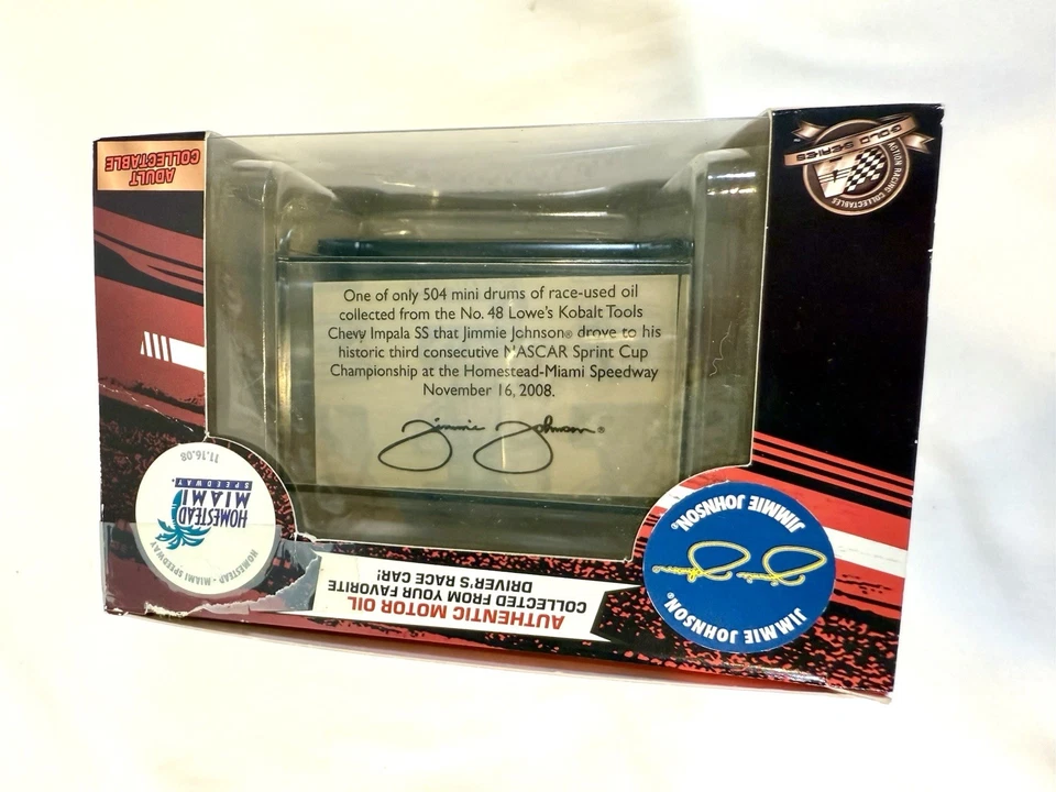 Action Gold Series #48 Jimmy Johnson 2008 edición limitada auténtico aceite Race Day Foto 4 de 4