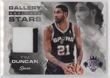 2013 Panini Court Kings Gallery of Stars Jerseys Prime 1/25 Tim Duncan HOF 09qo