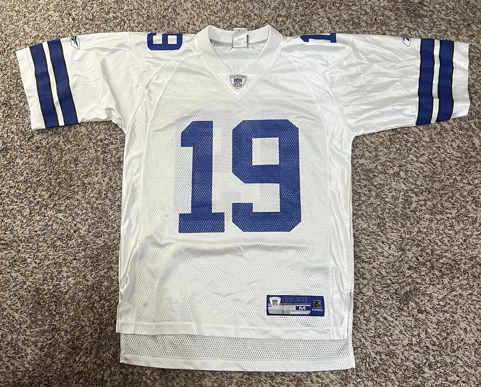 Camiseta deportiva vintage REEBOK Keyshawn Johnson blanca NFL talla Dallas Cowboys medianos Foto 2 de 4
