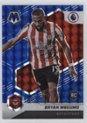2021 Panini Mosaic Premier League Soccer Blue Bryan Mbeumo #71