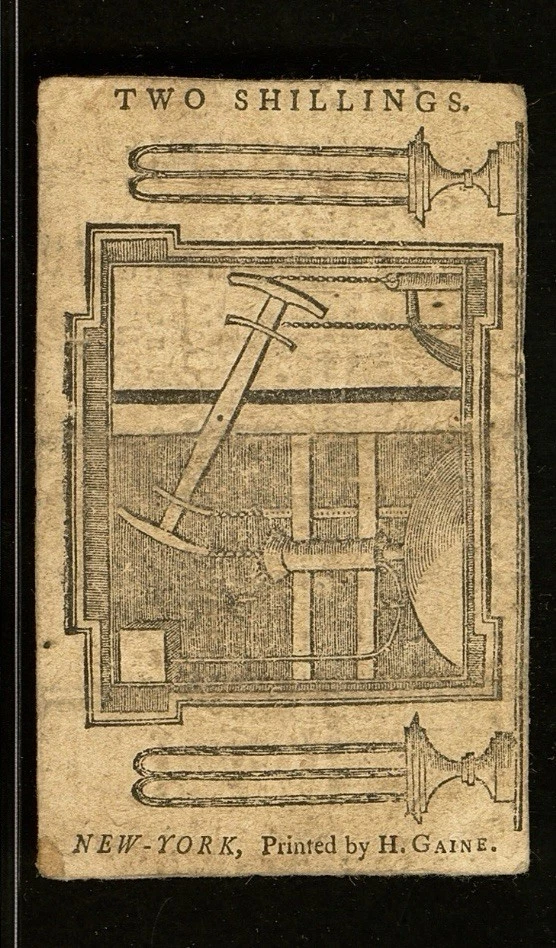 1775 NEW YORK, American Revolution Colonial Currency Note Banknote, NY-173 PMG - Image 4 of 4