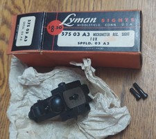 Lyman Gun Sight 57s O3 A3 Springfield O3 A3. Please Read Description.