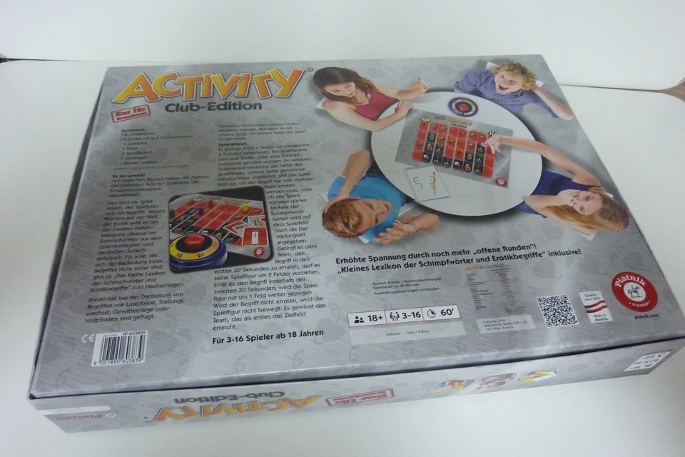 Activity Club Edition - Gesellschaftsspiel ab 18 Jahren - Vollständig - Top - Bild 2 von 4