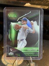 2026 Topps Chrome Black Trey Yesavage Green Rookie refractor /99 Blue Jays