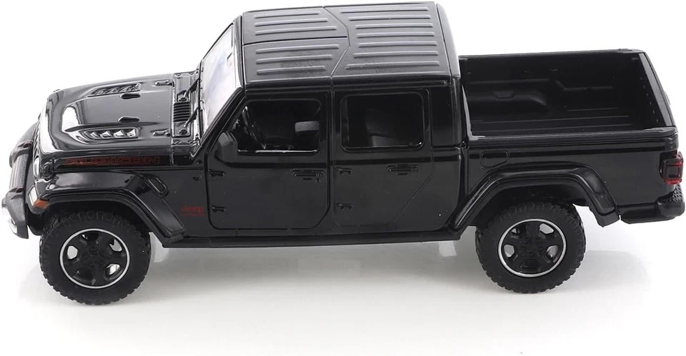 2021 Jeep Gladiator Rubicon Closed Top 1/27 Scale Diecast Car Model - BLACK - Image 2 of 4