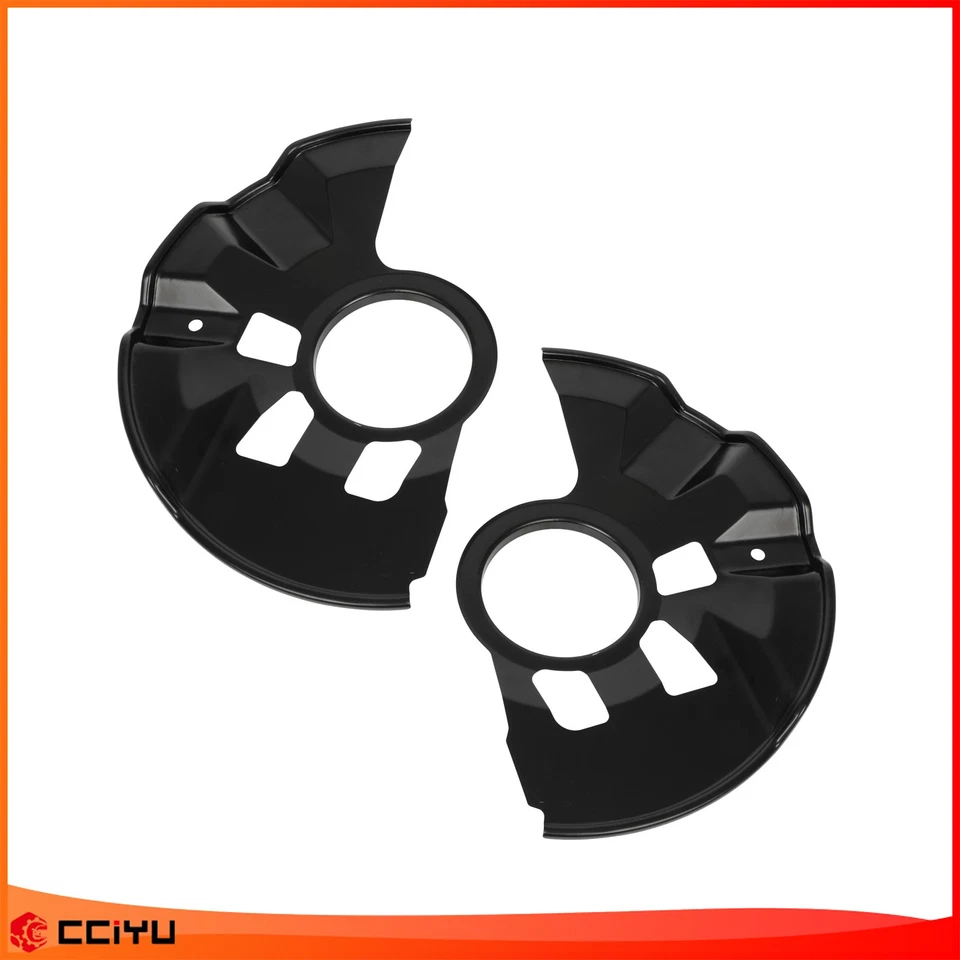 Front LH & RH Brake Dust Shields For Lincoln 2007-2011 2012 MKZ 2006 Zephyr Foto 3 de 4