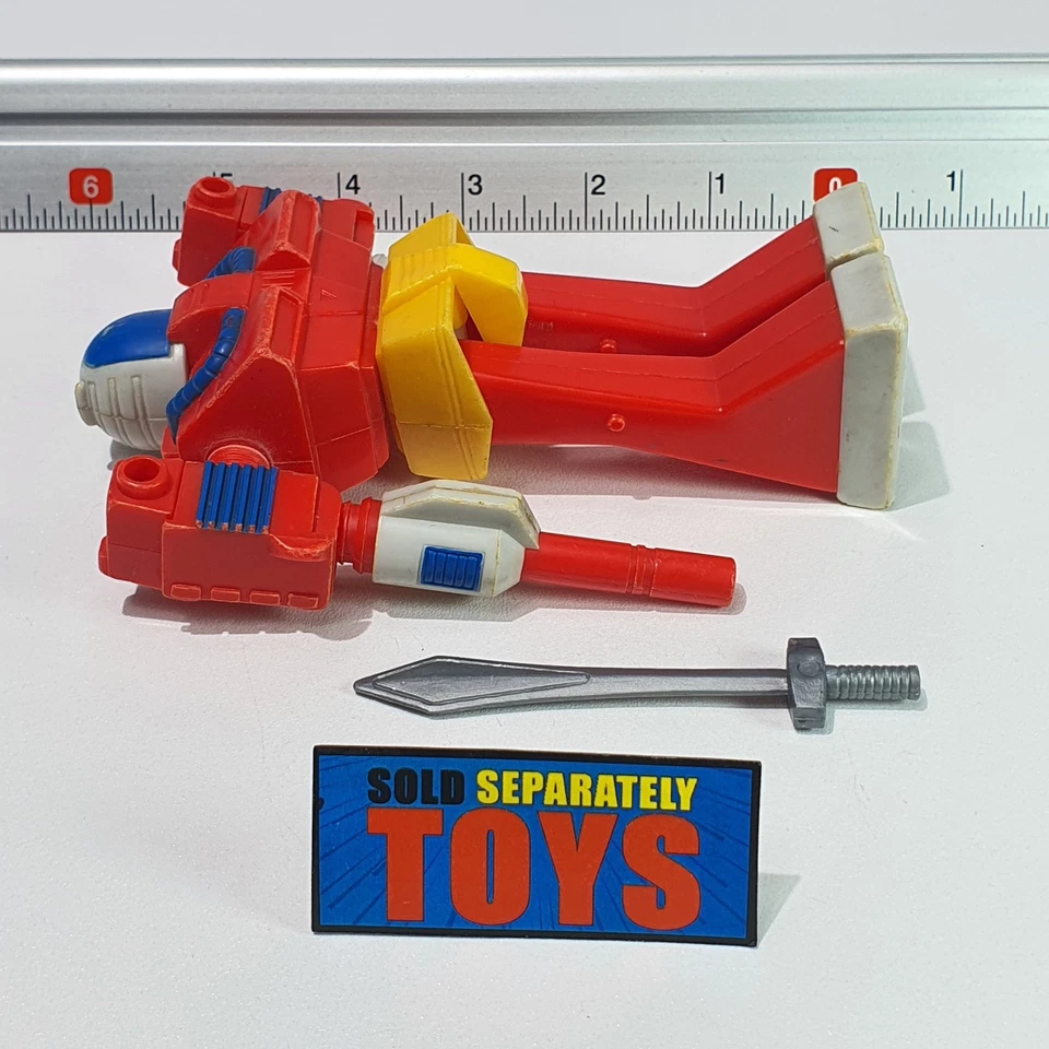 Vtg Robot Defenders & Renegades ZOTON 100% COMPLETE original 1983 Remco figure - Image 2 of 4