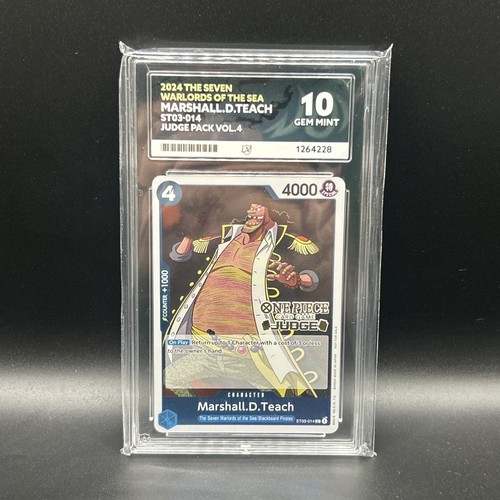 Marshall.D.Teach (Judge Pack Vol. 4) graded ACE 10 for sale on eBay