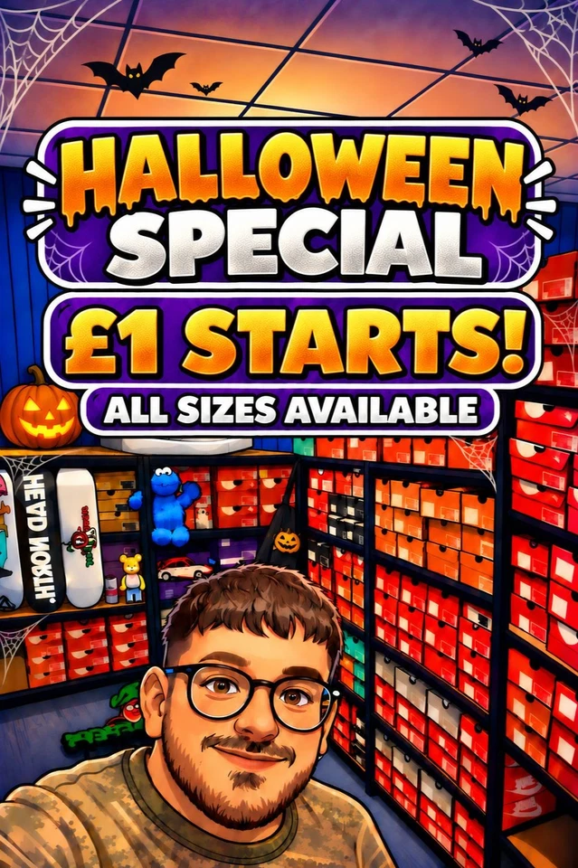 🎃 HALLOWEEN SPECIAL 👻 £1 STARTS! ALL SIZES AVAILABLE🎃