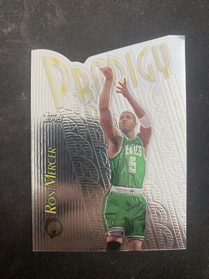 1999-00 Topps Prodigy - Die-Cut - #PR6 - Ron Mercer - Boston Celtics