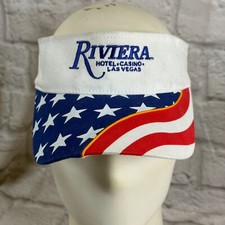 Riviera Hotel & Casino Star & Streifen Golf Visier American Flagge Juli 4th