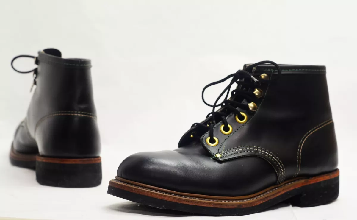 Vintage style top work boots