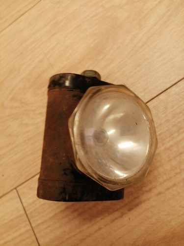 Oldtimer Pifco Frontlampe Fahrrad Batterie Licht ungeprüft für Ersatzteile Reparaturen