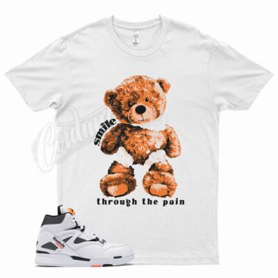 SMILE T Shirt for Reebok Pump Omni Zone II White Starfish J1 Shattered 13 1