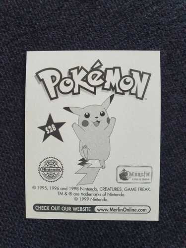 Merlin Pokemon Sticker aussuchen pick choose S1 - S36 Serie 1 Holo Foil Glitzer - 第 57/73 張圖片