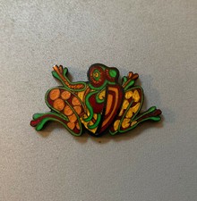 Tadpole 2008 Geocoin - Black Nickel Orange