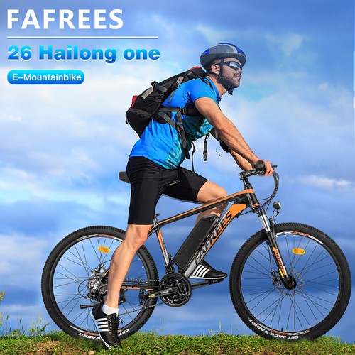 FAFREES 26 Zoll E Mountainbike Elektrofahrrad Shimano e Bike 250W 25km/h 13AH - Bild 4 von 11