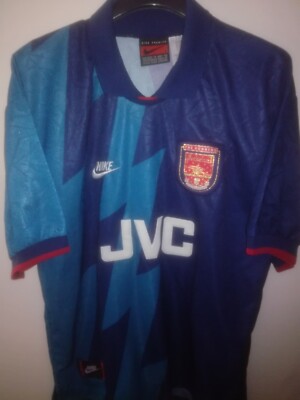 ARSENAL 1995-1996 JVC camiseta shirt trikot maillot maglia
