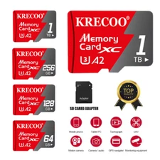 Micro SD Card Memory 32GB 64GB 128GB 256GB 512GB Lot Extreme Ultra US