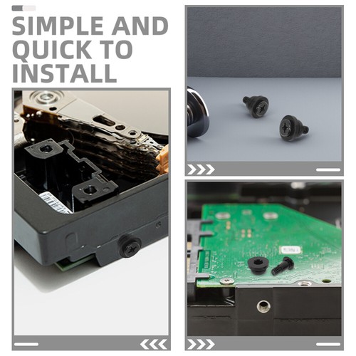 20 PCS Hard Drive Screws Disk Mounting Shock Absorption Computer - Photo 6/12