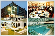 Postcard Atlantic City New Jersey International Motel Multi View