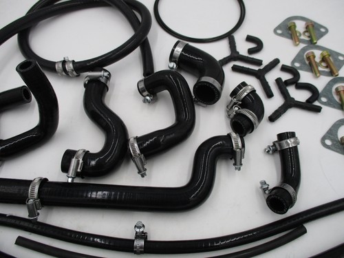 PORSCHE 944 TURBO 86 TO 87 SILICONE VACUUM HOSE KIT  W/CLAMPS AND HARDWARE  NEW - Bild 10 von 10