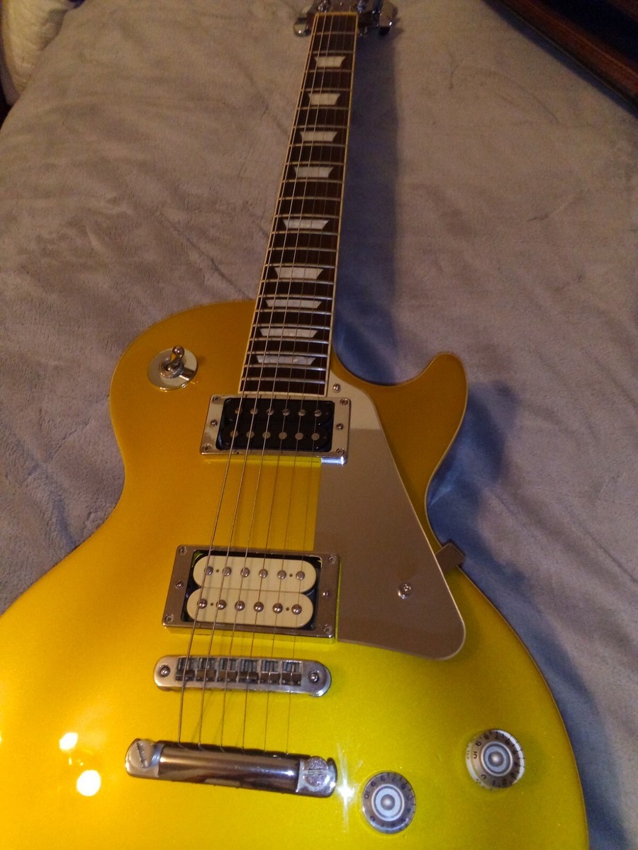 Burny Les Paul Jeff Watson Signature Model 1985 Gold Top | eBay