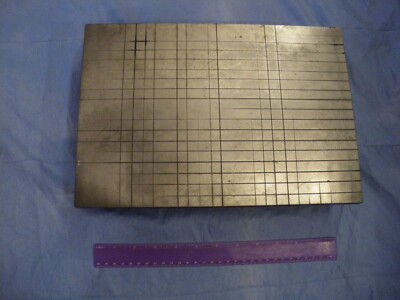 ''Oberflächenplatte Markierungstisch Stahlguss Ingenieur 13'''' x 9''