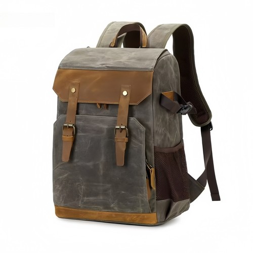 Large capacity Camera bag Thickened canvas Waterproof wear-resistant photography - Picture 13 of 14