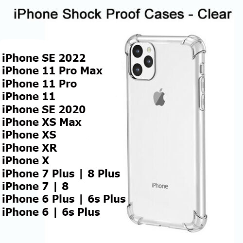 iPhone 6s 7 8 X 11 Pro Max XR XS Max SE Silicone Case Gel TPU Protective Cover - Foto 1 di 21