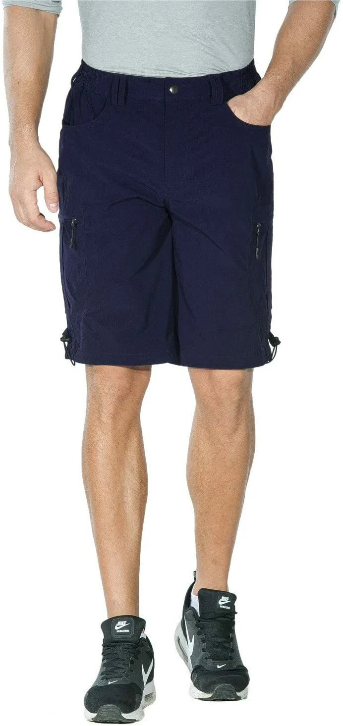 NWT Men's Outdoor Nylon Quick Dry Hiking Cargo Shorts with pockets 10" inseam MD