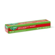 CURAD Triple Antibiotic Ointment Tube 1 oz - 2 PACK