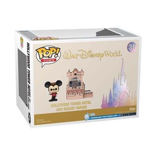 Disney World 50th Anniversary - Tower of Terror Pop! Town - Picture 3 of 3