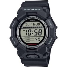 Casio Men's Watch G-Shock World Time Black Bio-Based Resin Strap Digital GD010-1