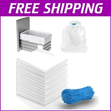 60 Heavy-Duty Trash Compactor Bags, 15 Gallons - Eco-Friendly & Perfect Fit