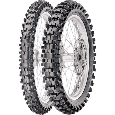 Pirelli Scorpion  MX32 Mid Soft Tire - Front - 80/100-21 - 51M 2588300