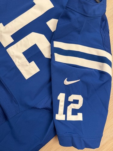 Genuine Nike On Field Elite Andrew Luck Indianapolis Colts NFL Jersey 56 Men 3XL - Picture 11 of 23