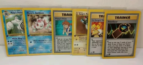 Pokemon Gym Heroes/Challenge, Neo Genesis 1st Ed. Rare Vintage Card NM YOU PICK: