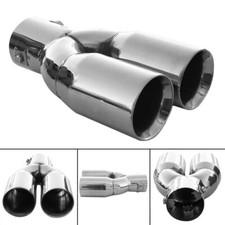 Auspuffblende Endrohr Doppel Für Renault Captur Clio Kadjar Kangoo Laguna