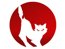FULL MOON CAT Stencil Halloween Pumpkin Carving 8 x 10 Reusable Sheet S732