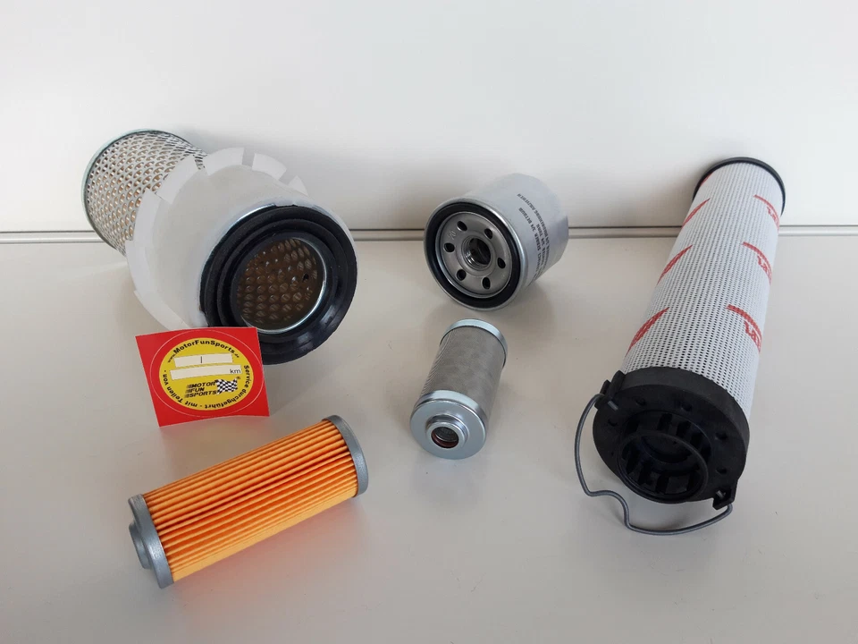 MOTORFUNSPORTS Filter Set (groß) passend für Wacker Neuson 1903 RD RDV mit Motor 3 TNE 74
