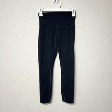 Lululemon Wunder Under Train Leggings High Rise Heather Gray Size 4