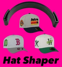 Baseball Hat Cap Brim Hat Bender Shaper Hat Curving Tool New - Black