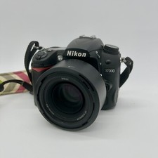 Nikon D7000 16.2 MP Digital SLR Camera W/Nikkor AF-S 50mm f1:1:8G Lens W/strap