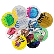 ONE Condoms Bulk Wholesale + Free Sample Lubricant - Choose Style & Amount