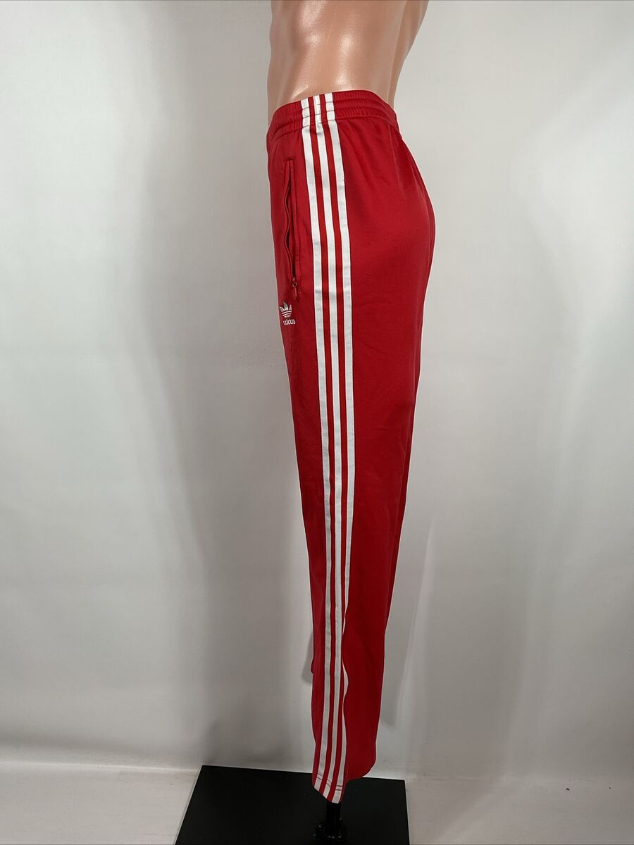 Adidas Vintage 80s Men's S Track Pants - Trefoil Logo - Zip Adidas Vintage 80s Men's S Track Pants - Trefoil Logo - Zip