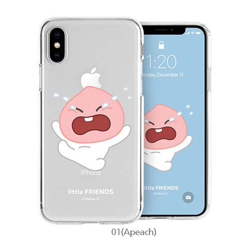 Original Kakao Friends Little Jelly Case iPhone X/XS/XS Max/XR Hülle 7 Typen Korea - Bild 2 von 12