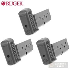 THREE RUGER LCP II 7-Round .380 ACP Extended MAGAZINES 90626 NEW FAST SHIP